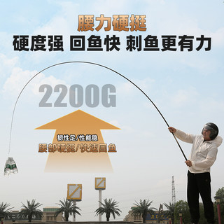 中逵小师达鱼竿手竿超轻超硬28调鲫鲤竿钓鱼竿综合杆28调十大品牌