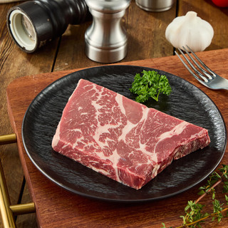 天谱乐食 澳洲谷饲安格斯上脑牛排  原切牛排 谷饲150天 澳洲牛肉生鲜