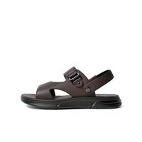 520百丽日常皮凉鞋男鞋夏牛皮革爸爸鞋真皮沙滩凉鞋