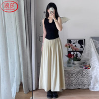 Langsha/浪莎 垂感高腰显瘦 女士裙裤