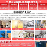 格力 KFR-72LW/(72516)FNhAc-B1(WIFI) 新一级能效变频冷暖 3匹 立柜式空调