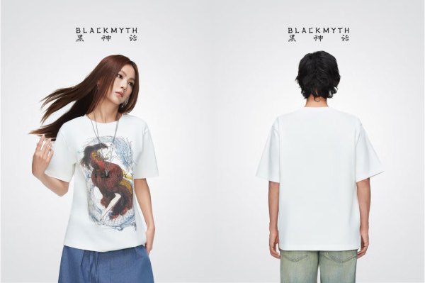 新品发售：黑神话 BLACKMYTH 2025夏季系列衍生品《黑神话：悟空》服饰周边