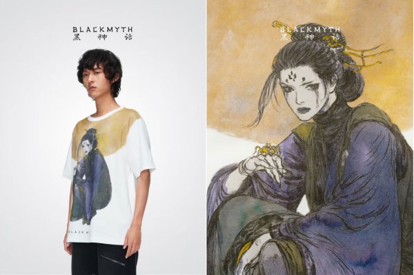 新品发售：黑神话 BLACKMYTH 2025夏季系列衍生品《黑神话：悟空》服饰周边