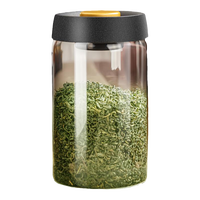 八千行玻璃密封茶叶罐食品级储存咖啡豆粉陈皮杂粮保鲜防潮收纳瓶