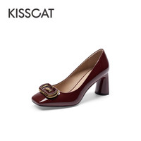 KISSCAT/接吻猫 时尚通勤 女士单鞋
