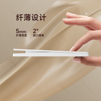 国际电工86型暗装肤感开关插座面板超薄哑光奶油白大板家用五孔多控面板 肤感  五孔插座（看样价限一个）
