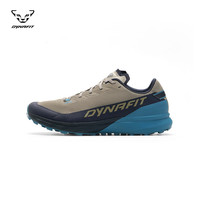 Dynafit男子越野跑鞋防滑抓地缓震透气户外运动鞋山地越野鞋ULTRA 卡其/蓝 7.5