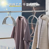 顺艺宽肩衣架防滑无痕家用防肩角大衣衣服挂架轻奢家用衣挂晾衣撑 7只 墨绿色