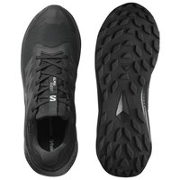 萨洛蒙 (Salomon) 男士越野跑鞋 SALOMON ALPHAGLIDE GOR (L47802100)黑色/沥青色、(L47802100)ブラック/アスファルト