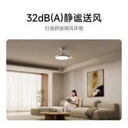 米家 MIJIA 9290041667 风扇灯 95W 白色 42英寸