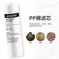 古石 Guttsta 通用滤芯9寸9.8寸10寸600G/1000G超大通量反渗透RO净水器滤芯