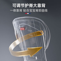 哈卡达 HAGADAY宝宝餐椅婴儿多功能可移动可坐可躺餐桌椅家用儿童吃饭学座椅子 升级款-星空白Pro