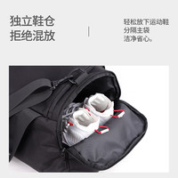 李宁 LI-NING斜挎包单肩包包男旅行包女大容量羽毛球篮球包桶包运动包