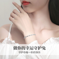 N2it纯银手链女足银时尚饰品手串520