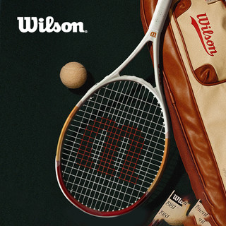 wilson费德勒碳素初学进阶碳纤维男士网球拍威尔逊PS97小黑拍套装