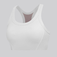 lululemon丨Ribbed Nulu™ 女士瑜伽罗纹圆领运动内衣 LW2ECLS 骨白 S /6