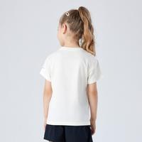 NIKE【闪钻烫印T恤】耐克女小童短袖T恤儿童短T耐克童装25夏