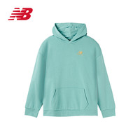 new balance NB 奥莱特价女款针织连帽休闲清新运动条纹卫衣
