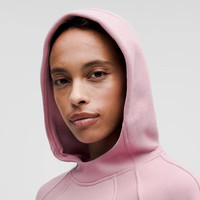 lululemon丨 Scuba 女士宽松款侧开口连帽衫 LW3IU6S 蔷薇粉 M /L