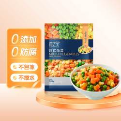京鲜生 浦之灵 puzhilingfood 浦之靈 浦之灵欧式杂菜350g/袋 轻食沙拉 冷冻预制蔬菜