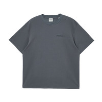 杰克·琼斯（JACK&JONES）Sorona环保凉感胸前字母胶印潮流舒适百搭略宽松T恤男装225201014 E44黑砂色 XL （185）