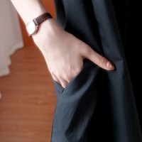 子牧棉麻2025夏装 女韩版时尚宽松显瘦短袖蕾丝网纱拼接连衣裙9414 (建议95-115斤)
