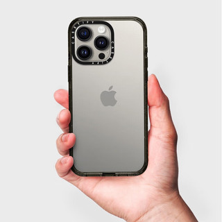  CASETiFY 防摔 iPhone15pro手机壳  黑色