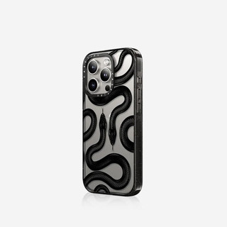  CASETiFY 防摔 iPhone15pro手机壳  黑色