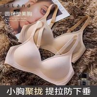 乐潘朵 Le beau temps 无痕内衣女小胸聚拢防下垂收副乳外扩新款薄无钢圈文胸罩