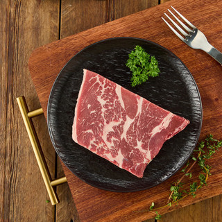 天谱乐食 澳洲谷饲安格斯上脑牛排  原切牛排 谷饲150天 澳洲牛肉生鲜
