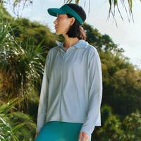 特步 XTEP【绵绵冰3代】运动外套女加宽帽檐户外薄款短衣跑步服登山骑行