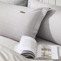 罗莱生活 LUOLAI 家纺枕头套 吸湿透气纯棉枕套柔软亲肤枕芯套