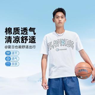  XTEP/特步 亲肤纯棉 男士短袖T恤