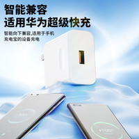 雷珞克适用于华为120W充电器快充mate40pro充电头p50p40p30pro适用荣耀v20v30手机nova8数据线快充头 1米单线【Type-c快充线】