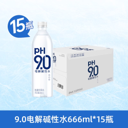 康师傅 电解碱性水 666ml*15瓶