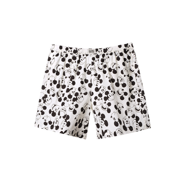 Ubras 家居服迪士尼联名米奇短袖短裤套装睡衣男女