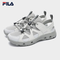 斐乐（FILA）WAVY凉鞋男鞋2025夏季波光鞋溯溪鞋休闲运动鞋 亮灰/月球灰-LM 43