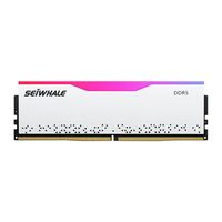 枭鲸审判者台式电脑内存条DDR5 32GB(16GB*2)RGB灯条6000 6400MHz
