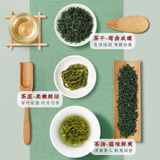 君品臻特级碧螺春茶绿茶2024多款茶叶礼盒装端午送领导长辈 249g
