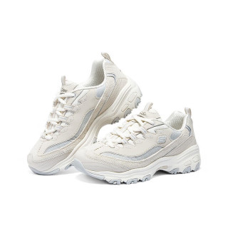 PLUS会员：斯凯奇 奶茶熊3代丨老爹鞋新款女鞋熊猫鞋运动休闲 896276仙芋奶冻/NTGY