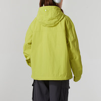 美职棒(MLB) 张凌赫同款男女外套25彩糖防风连帽夹克3AWJB0751 纽约洋基队/浅橄榄绿 M 170/92A