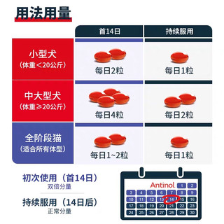 安替诺Antinol277髌骨脱位软骨素猫狗安它诺关节强炎腰椎