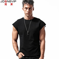  JOONSVIP/简束 宽松蝴蝶袖 男士短袖T恤