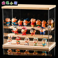 梵盛蜡笔小新手办模型公仔盲盒动漫周边桌面摆件玩具送小朋友生日礼物 6款蜡笔小新【礼盒款】