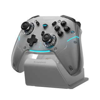 机械师 G5Pro Max无线蓝牙游戏手柄 switch pro类xbox 有线电脑PC手机NS steam手柄-畅玩版套装-灰