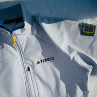 国家地理联名防风疏水拒水防泼户外软壳衣男adidas阿迪达斯TERREX 黑色 XS