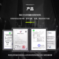 苏木源全实木电脑桌电竞桌台式学习书桌超厚办公桌子 【插排款】黑胡桃木 色 100x60x75【30MM超厚桌面】