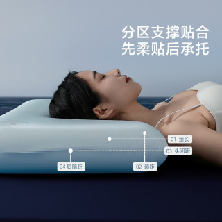 水星家纺 百丽丝枕头记忆枕颈椎枕记忆棉枕头深睡慢回弹枕JDear京东 A类深睡慢回弹记忆枕 中款（高8cm）