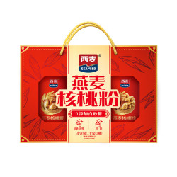 西麦 燕麦核桃粉礼盒1kg中老年营养品