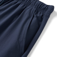 SIMWOOD/简木男装【LR08阔腿直筒】155g棉感尼龙四面弹懒人神裤SO210146 海军蓝【LR08阔腿直筒长裤】 34 (176-190斤)